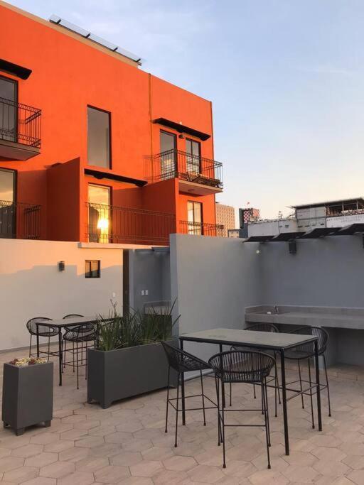 Apartment With Terrace Down Town Meksika Dış mekan fotoğraf